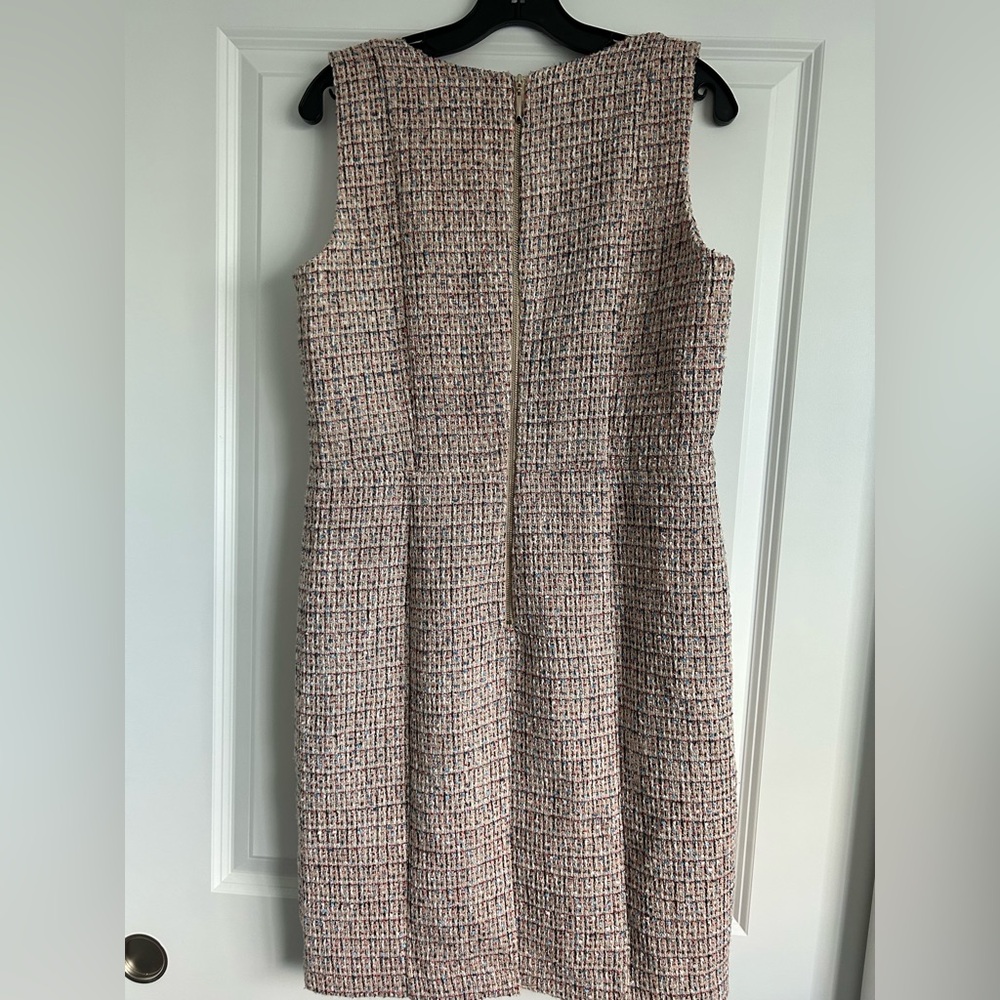 White House Black Market Tweed Sheath Dress size 10 - Picture 6 of 6